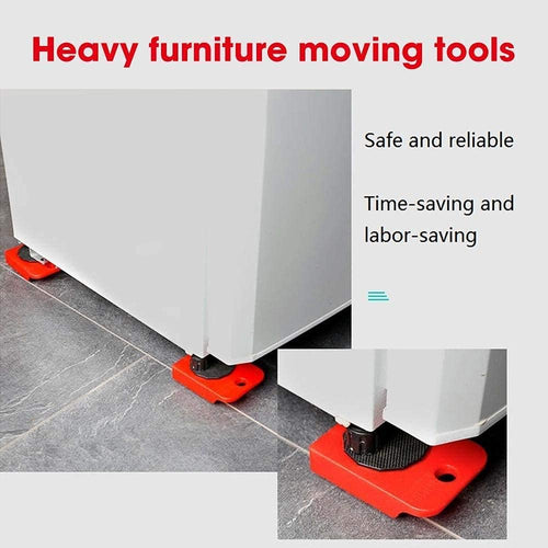 Furniture Lifter – Heavy Duty Furniture Moving Tool Set with Wheel Pads